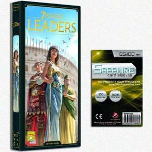 SAFEGAME 7 Wonders: Leaders (New Ed.) ITA + bustine protettive