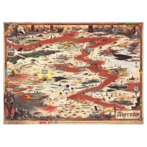 Avernus Map Playmat: Dungeons & Dragons 5a Edizione (Tappetino)