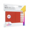 66x91 mm bustine protettive Rosso Matte Gamegenic (100)