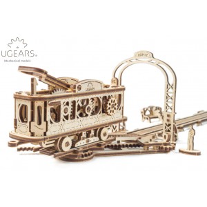Tram Line - Puzzle dinamico 3D Ugears 70023 Tram Line - Puzzle dinamico 3D Ugears 70023