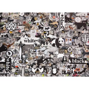 Black and White - Cobble Hill Puzzle 1000 pezzi