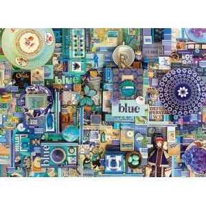 Blue - Cobble Hill Puzzle 1000 pezzi
