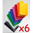 BUNDLE Gamegenic - Divisori multicolore per carte (Card Dividers - 6 pezzi)