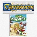 BUNDLE Micro Monsters + Carcassonne Extended Edition