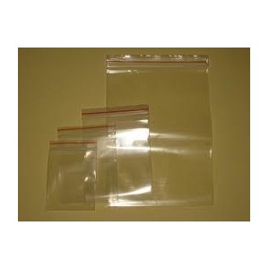 80x120 mm sacchetti trasparenti (ziplock) - 100 sacchetti