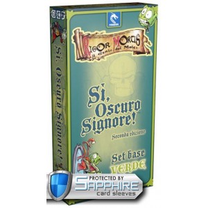 SAFEGAME S&igrave; oscuro signore! - Set Base Verde (2nd Ed.) + bustine protettive