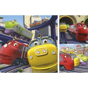 Puzzle 3x49 Chuggington Gli amici di Wilson Art.092949 Puzzle 3x49 Chuggington Gli amici di Wilson Art.092949