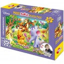 Puzzle 108 pz  Maxi Double-Face Disney Winnie the Pooh Art.31719