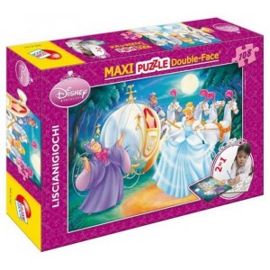 Puzzle 108 pezzi Maxi Double-Face Disney Princess Cenerentola Art.31603-d